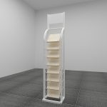 Marble Simple Sample Display Stand Stone Quartz Display Rack ST-46-1