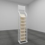 Marble Simple Sample Display Stand Stone Quartz Display Rack ST-46-3